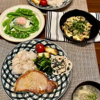 Snapdishの料理写真:豚ロース西京焼き|全力柿の種さん