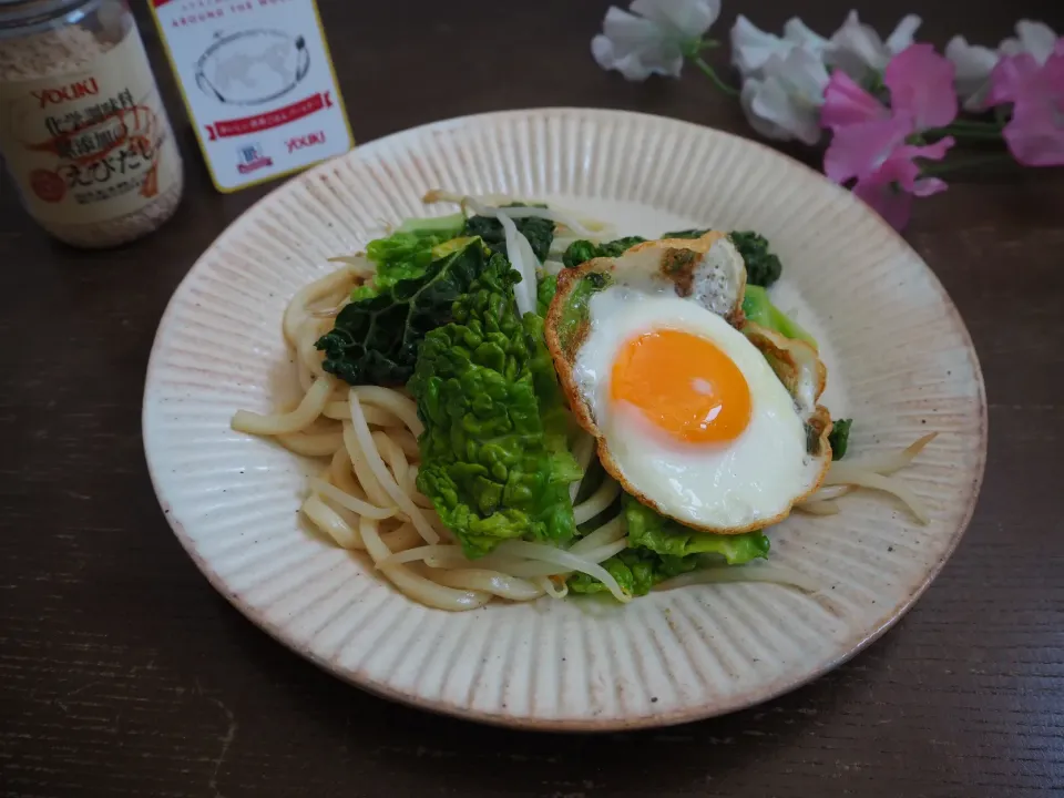 サボイキャベツの焼きうどん|seiko_funfoodさん