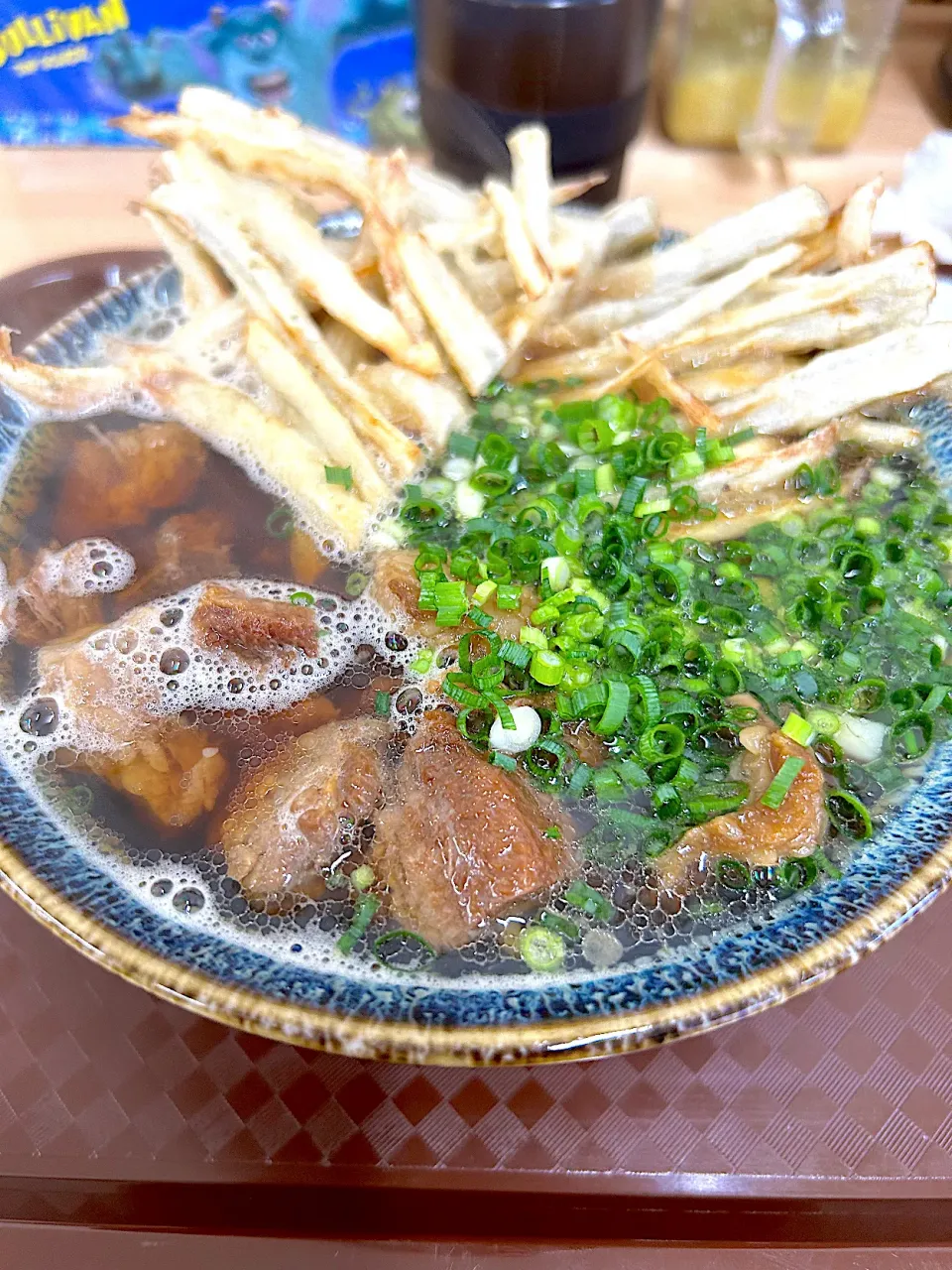 肉うどん＊ごぼう天ぷらトッピング|彩子さん