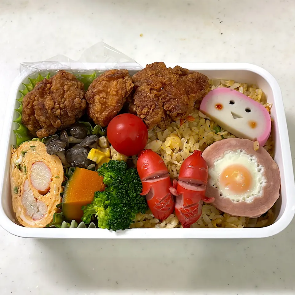 Snapdishの料理写真:2024年2月1日　オレ弁当♪|クッキングおやぢさん