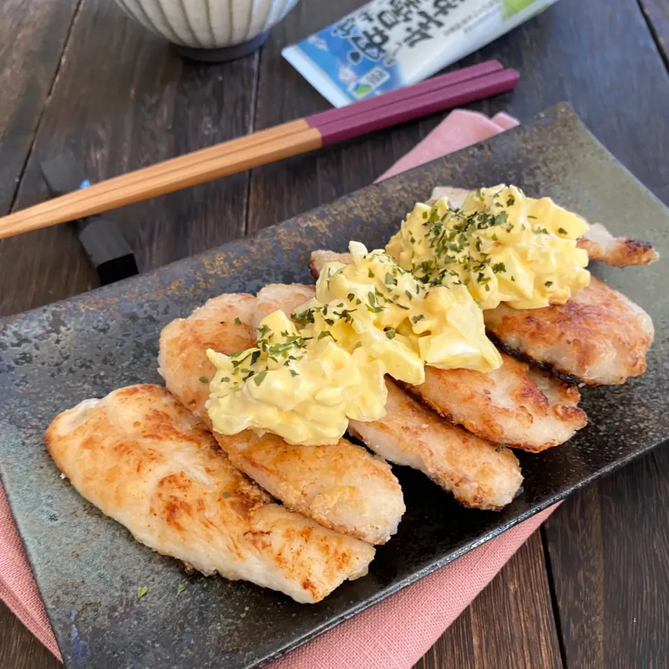 和風チキンのわさびタルタル|ちぐあささん