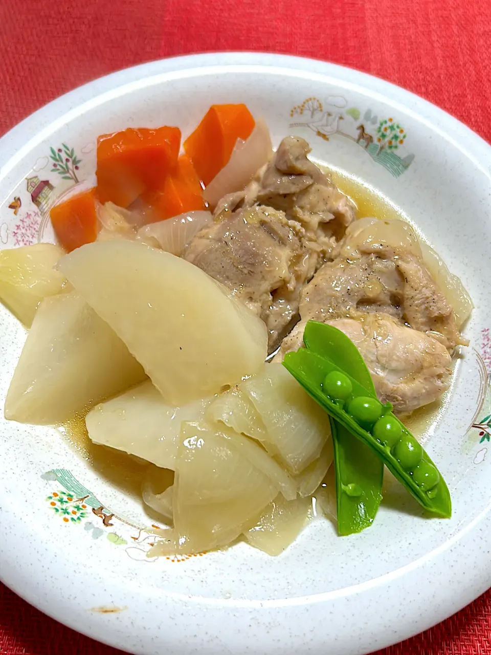 大根と鶏むね肉の煮物|🍒ふみりん🍒さん