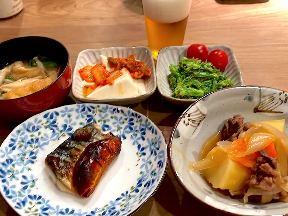 焼き鯖・肉じゃが|くり子さん