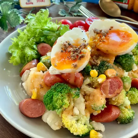 「ＭＣケイジャンドレッシング」を使ってみたSnapdishの料理・レシピ写真:ケイジャンドレッシングdeポテトサラダ