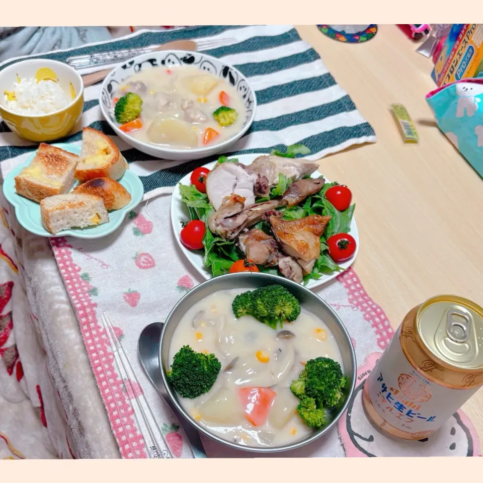 １／１０ ｗｅｄ 晩ごはん🍴＊○°|rinaronarさん