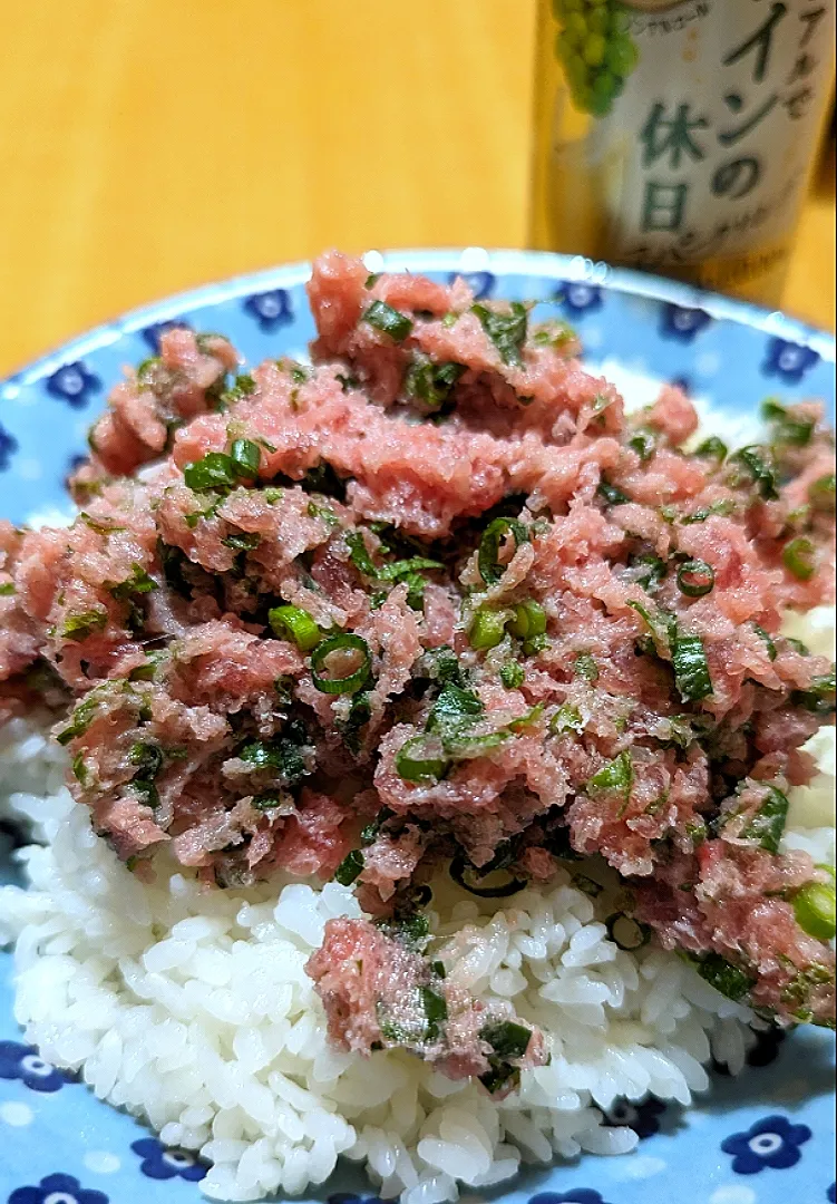 大盛りネギトロ丼|つほママさん