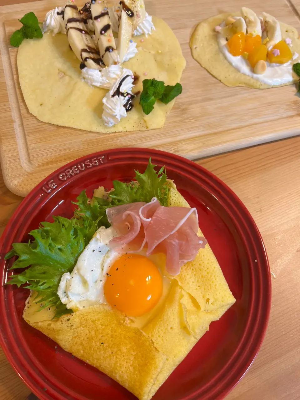 Snapdishの料理写真:おうちクレープ😋|えりママさん