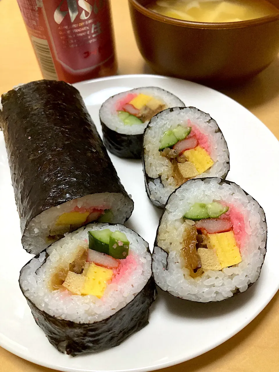 単身赴任中の男飯(太巻き)|おおもりの星さん