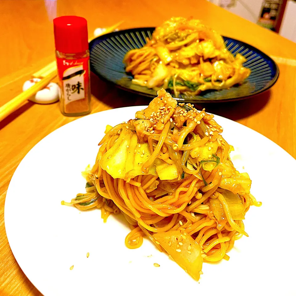 久しぶりの焼きそば。|花鳥　舞さん