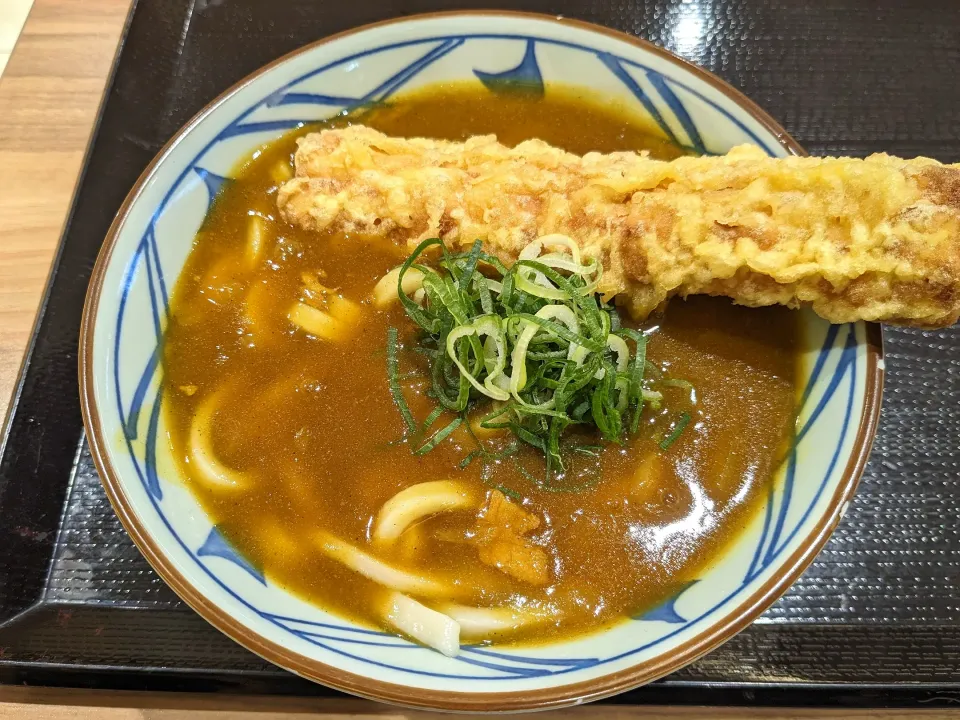 カレーうどん、ちくわ天|nobさん