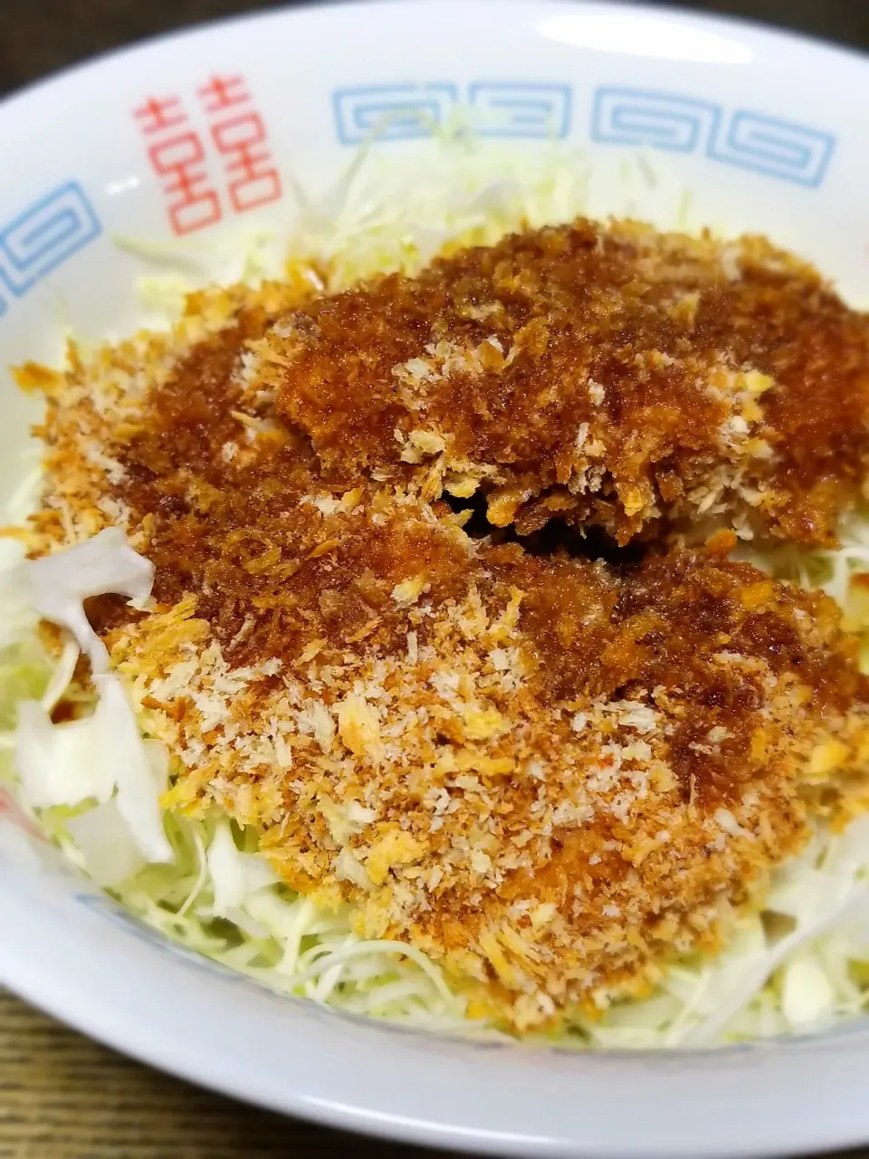 パパ作👨揚げないソースチキンカツ丼|ぱんだのままんさん