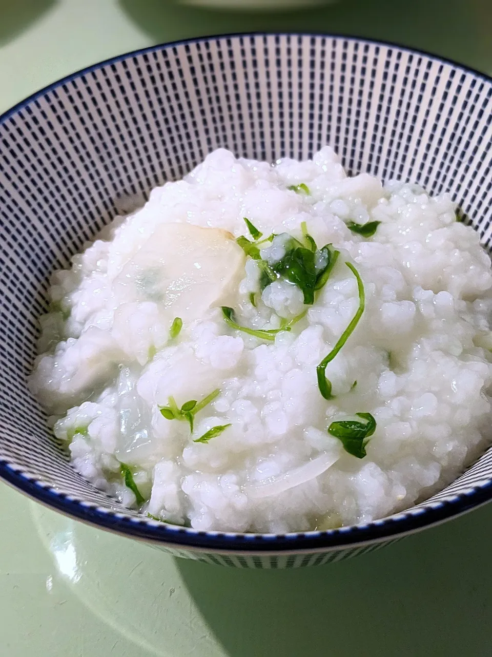 七草粥です。|かずにゃさん