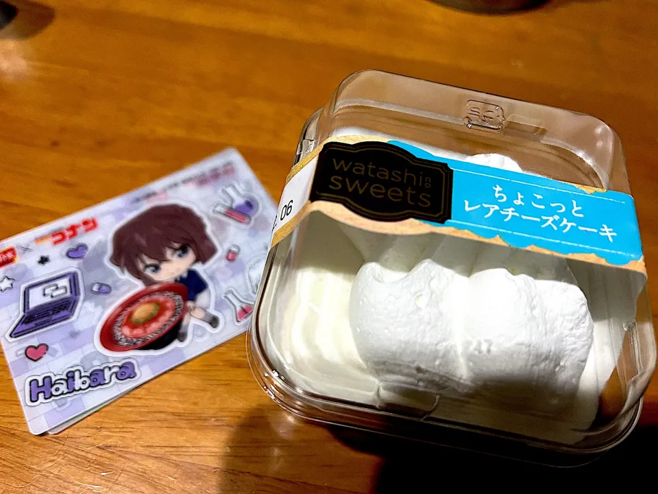 Snapdishの料理写真:ドラマ 悪貨 を観ながら #夜おやつ　ちょこっとレアチーズケーキ|ms903さん