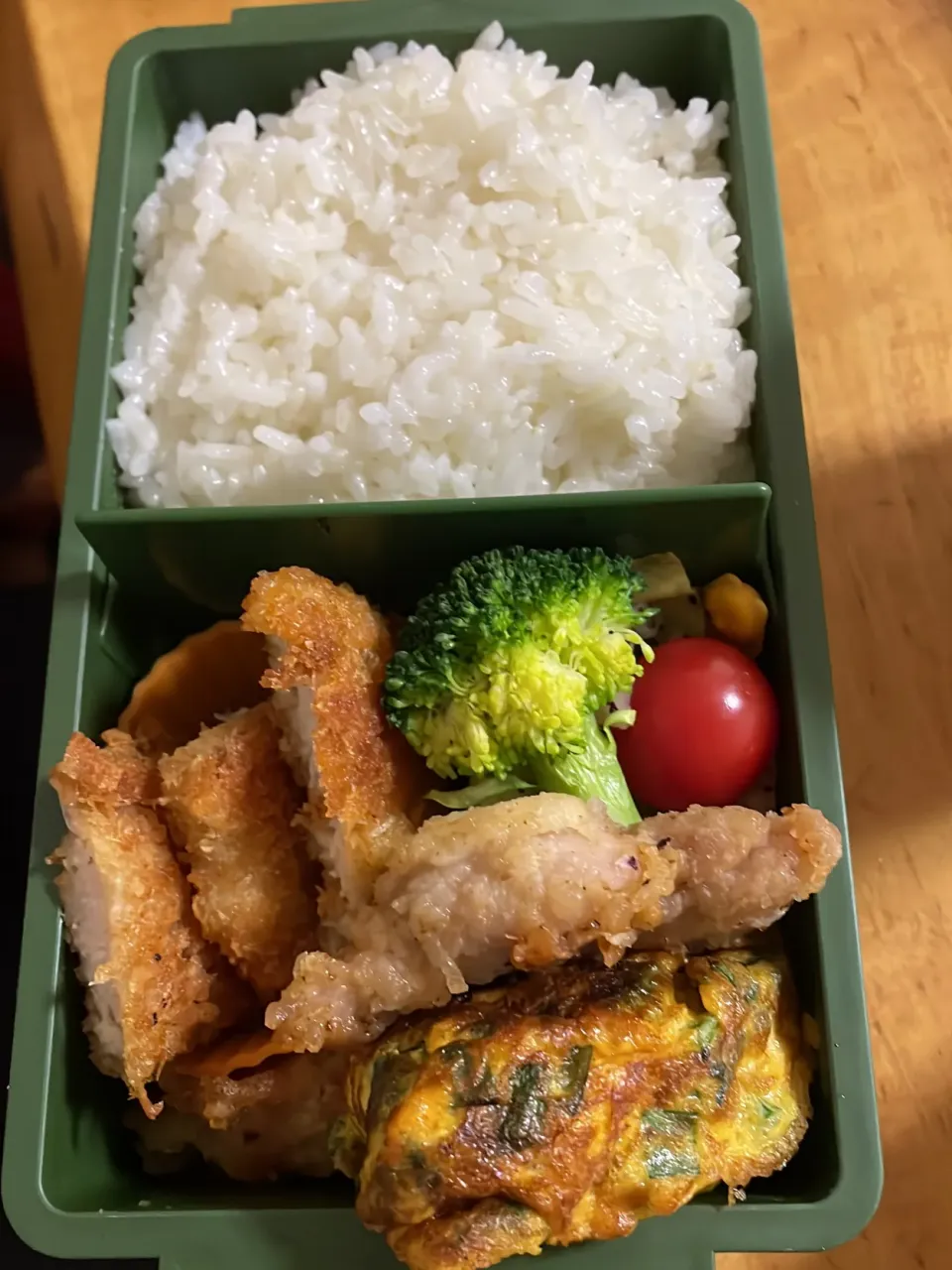 チキンカツと唐揚げ弁当|ももちゃんのママさん