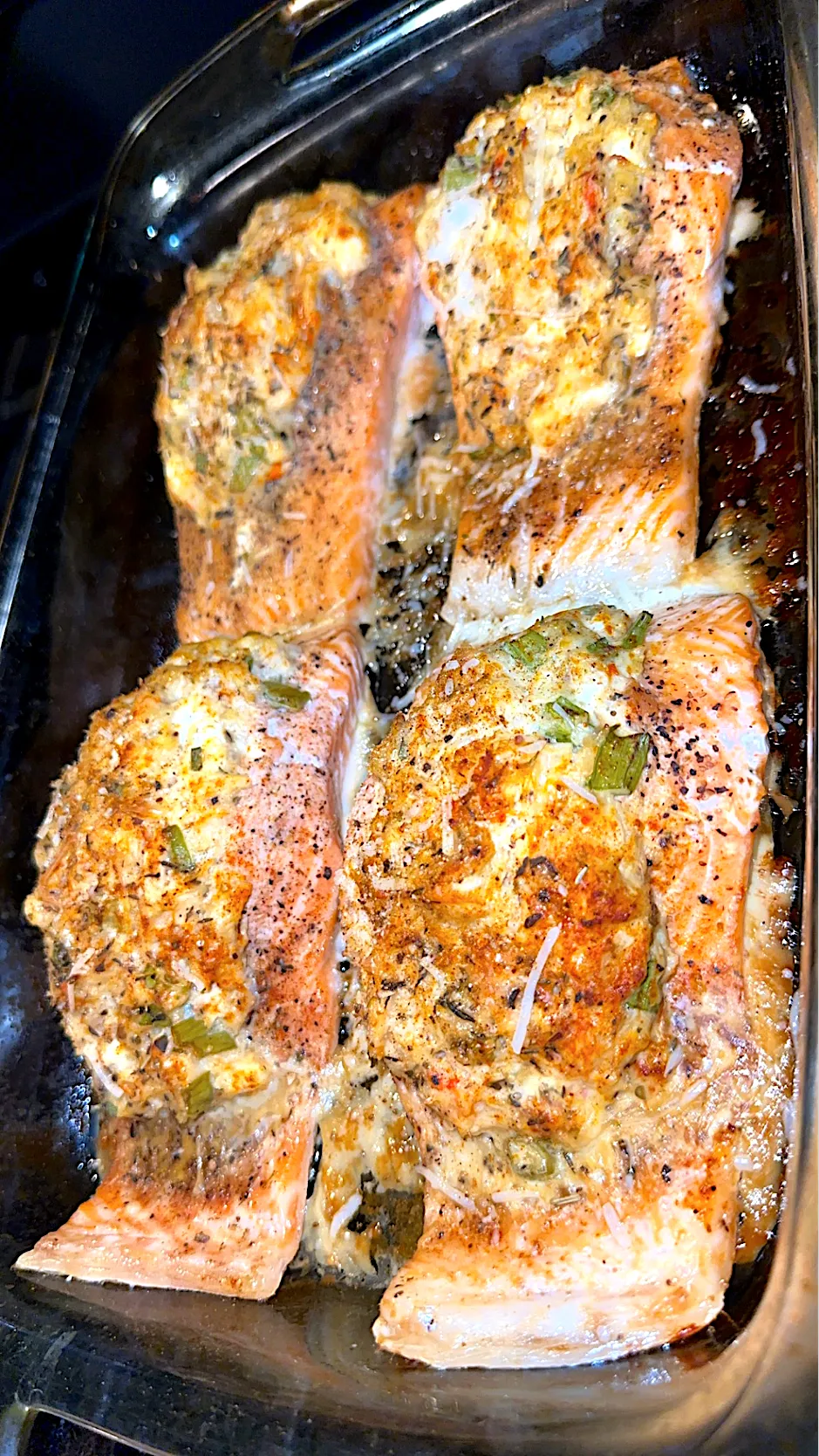 Stuffed Crab Salmon🍣|Tawanjaさん