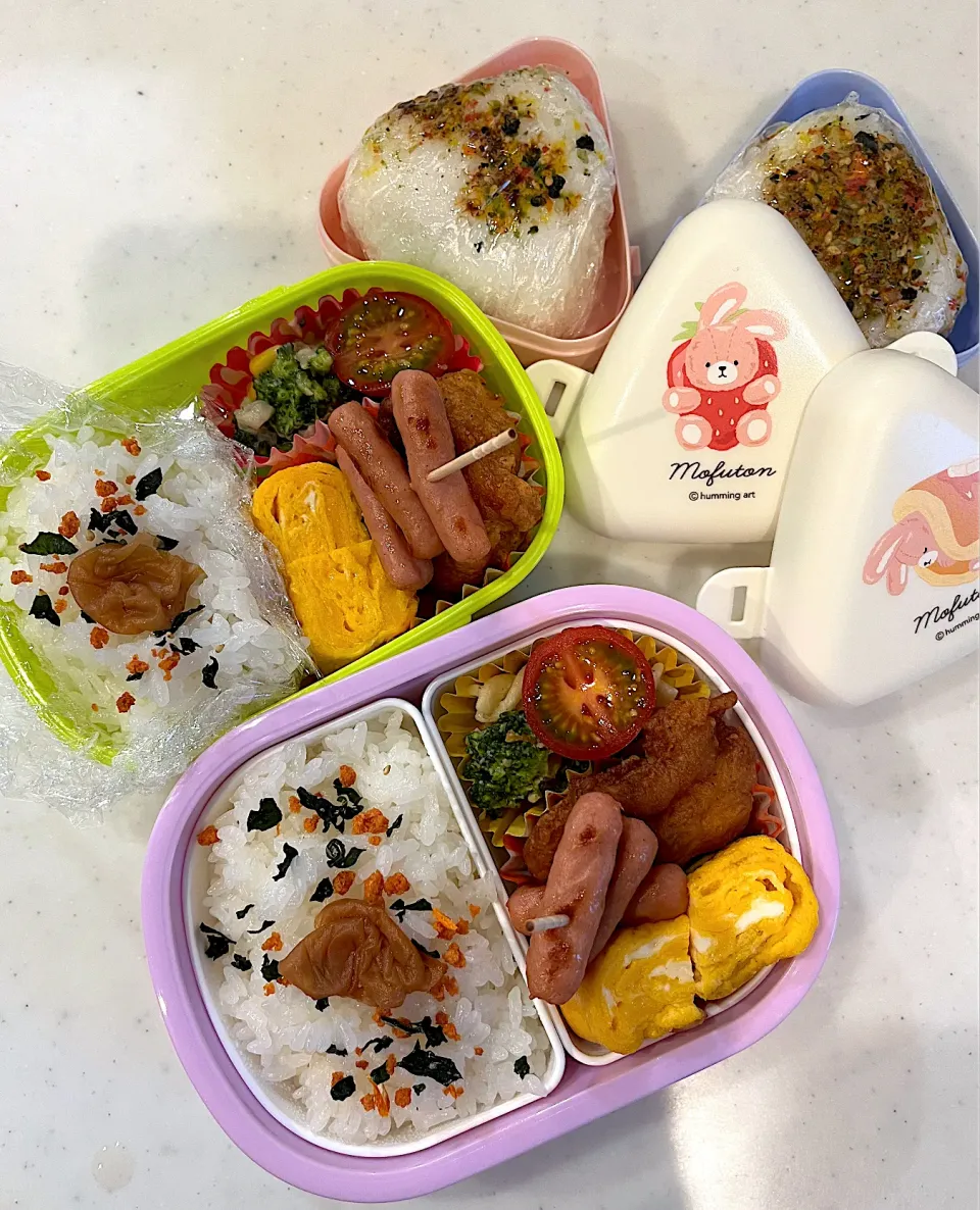 2024.2.6 (火) 娘たちの自由登園弁当|あっきーよさん
