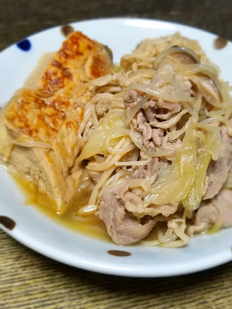 豚こまと冷凍豆腐de肉豆腐|ぱんだのままんさん