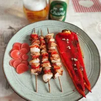 Winter chicken skewer|Chef Genadiさん