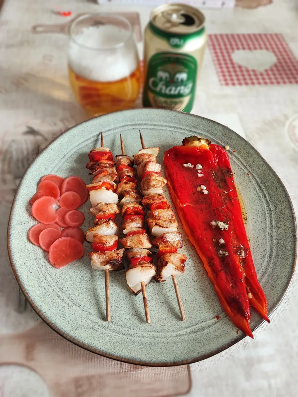 Winter chicken skewer|Chef Genadiさん