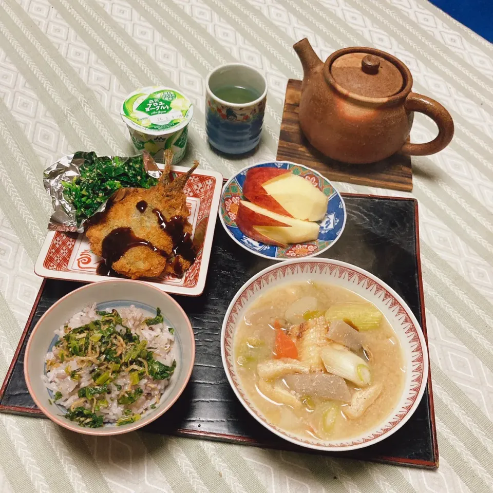 grandmaの晩ごはん☆ ほっけ入りでカス汁で温まります|kaoriさん