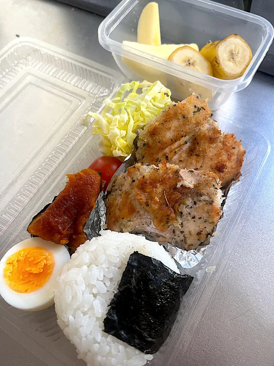 鶏むね肉香草パン粉焼き弁当|カリィさん