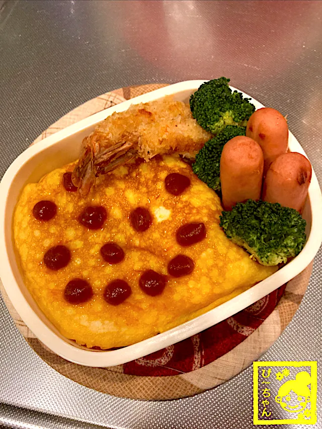 Snapdishの料理写真:旦那様用⭐︎おかず少なめ弁当6日目。|☆ぴ〜ちゃん☆さん