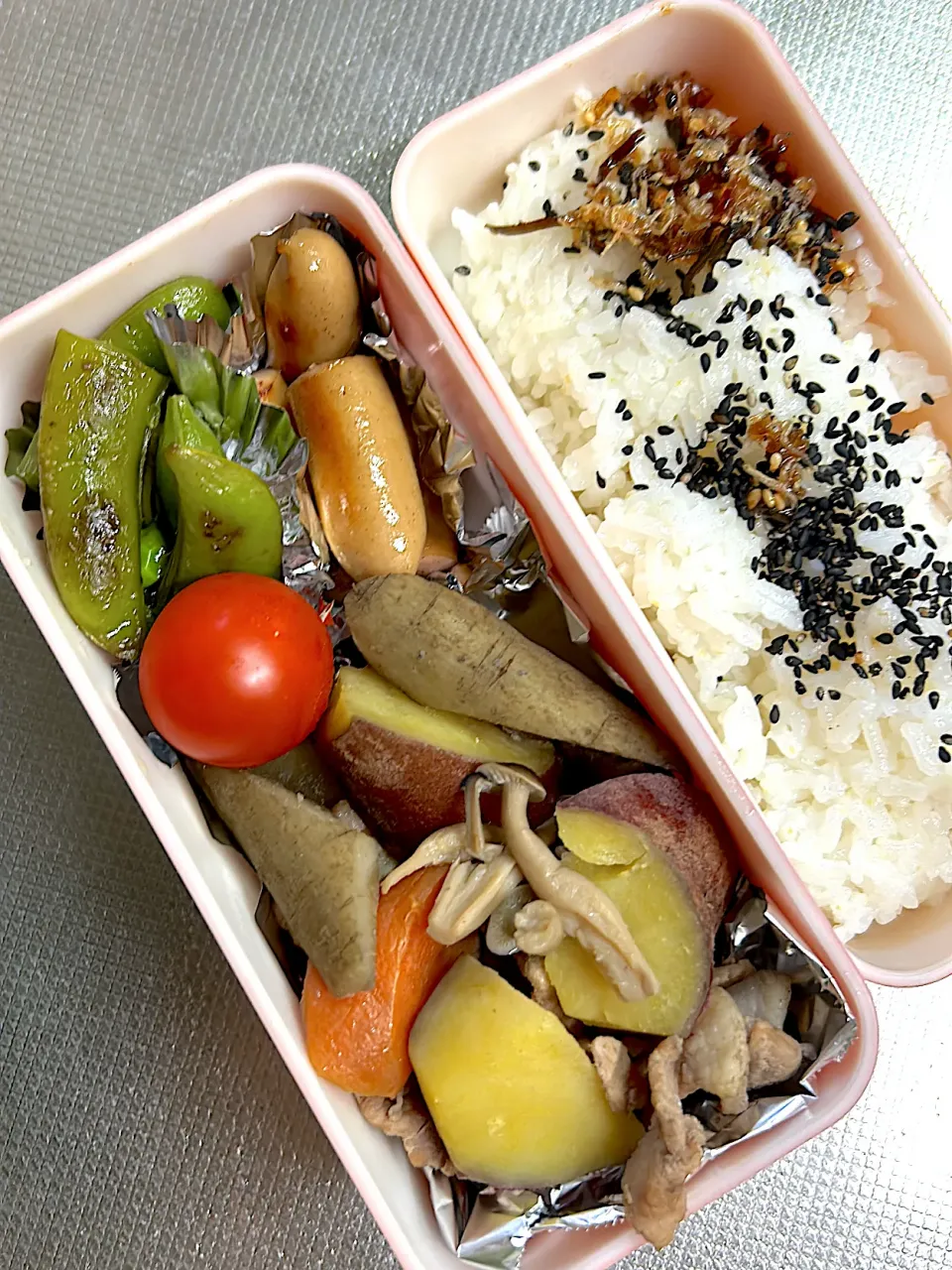 煮物弁当|ぱんださん