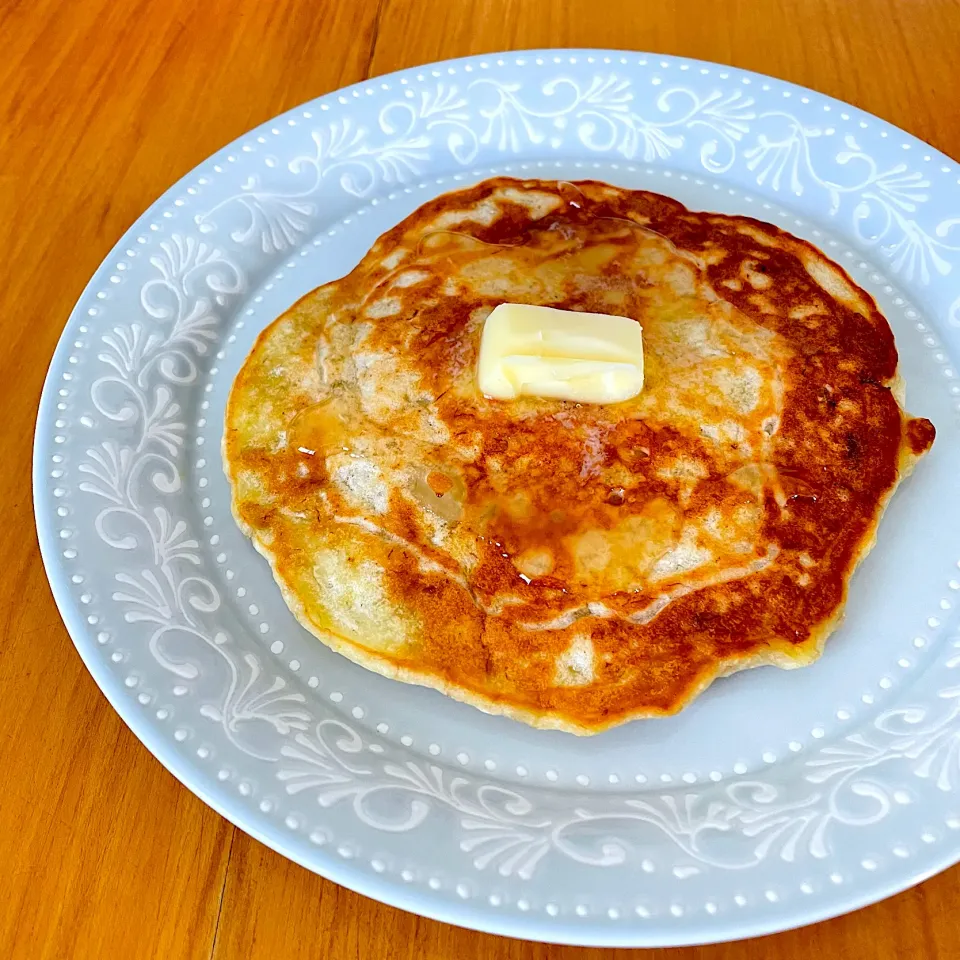 Snapdishの料理写真:米粉deバナナパンケーキ🥞🍌|りさこさん