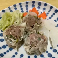 九条ネギと椎茸の焼売|さやさん