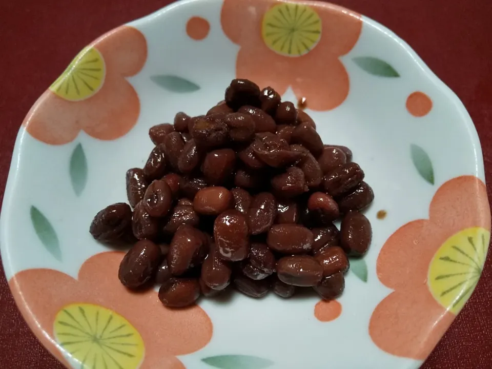 Snapdishの料理写真:小豆のメイプルシロップ煮|由紀子さん