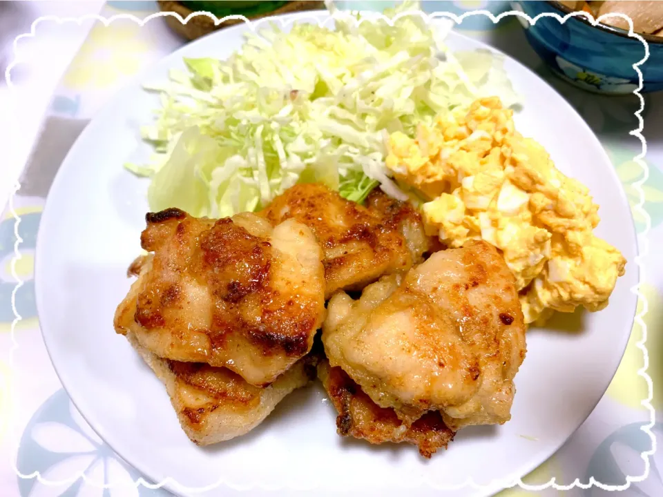 snap dishさんにいただいた、塩麹パウダーを使って、塩唐揚げ🍗✨|nacchan♪さん