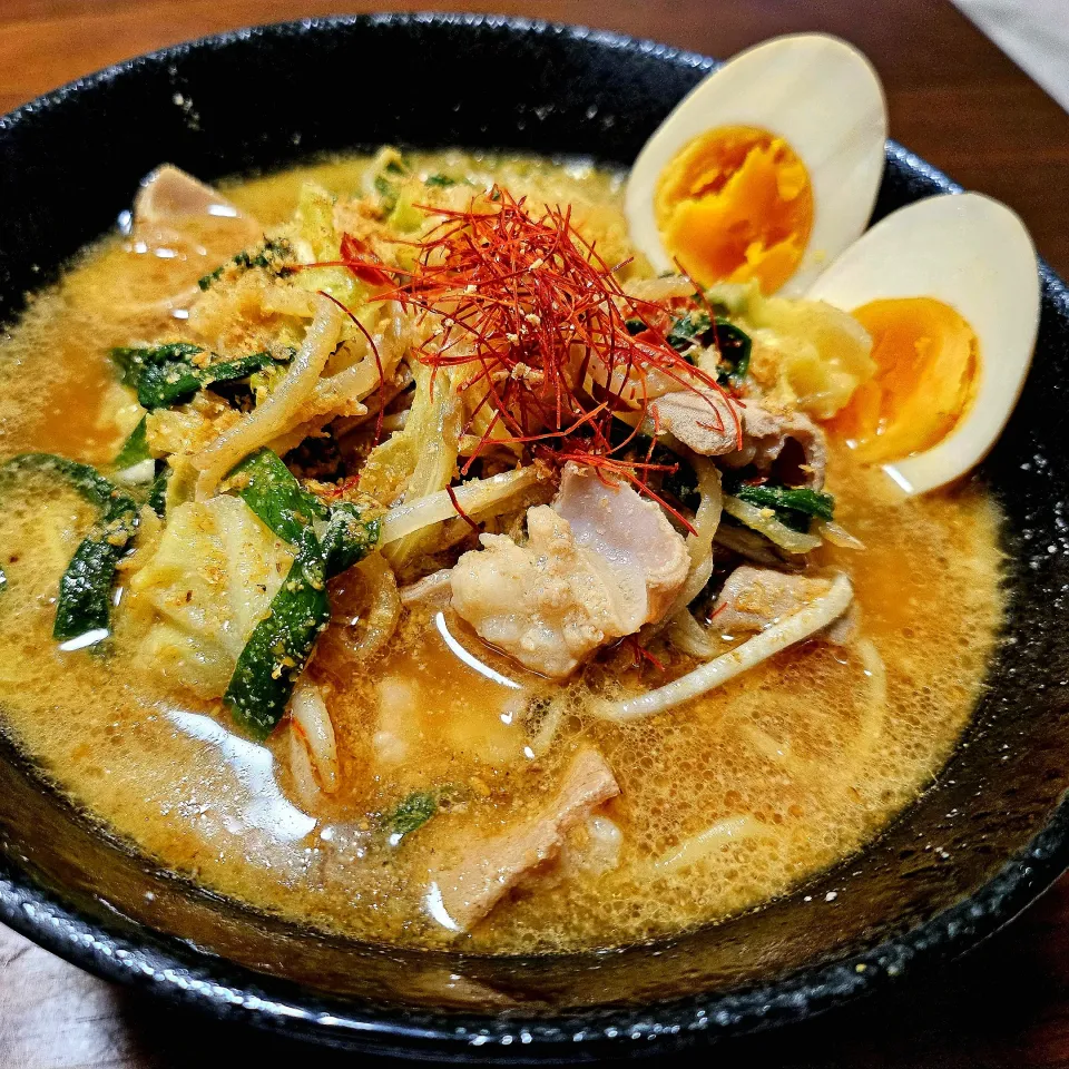 もつ鍋ラーメン|にきじろうさん