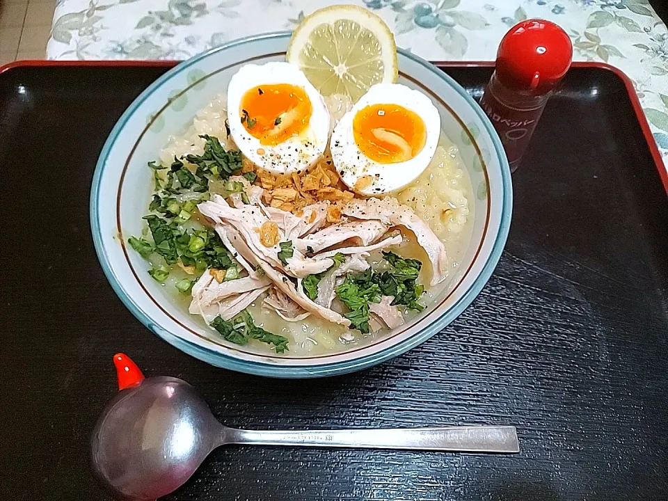 arrozcaldo...chicken porridge|Wilma Williams Nuludさん