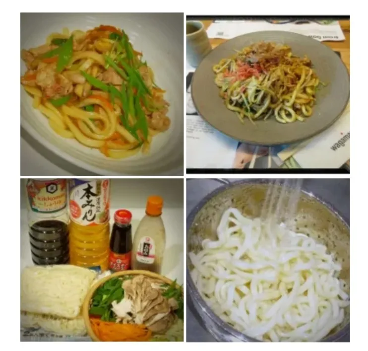 Snapdishの料理写真:Yaki udon（焼きうどん）|osanpowankoさん