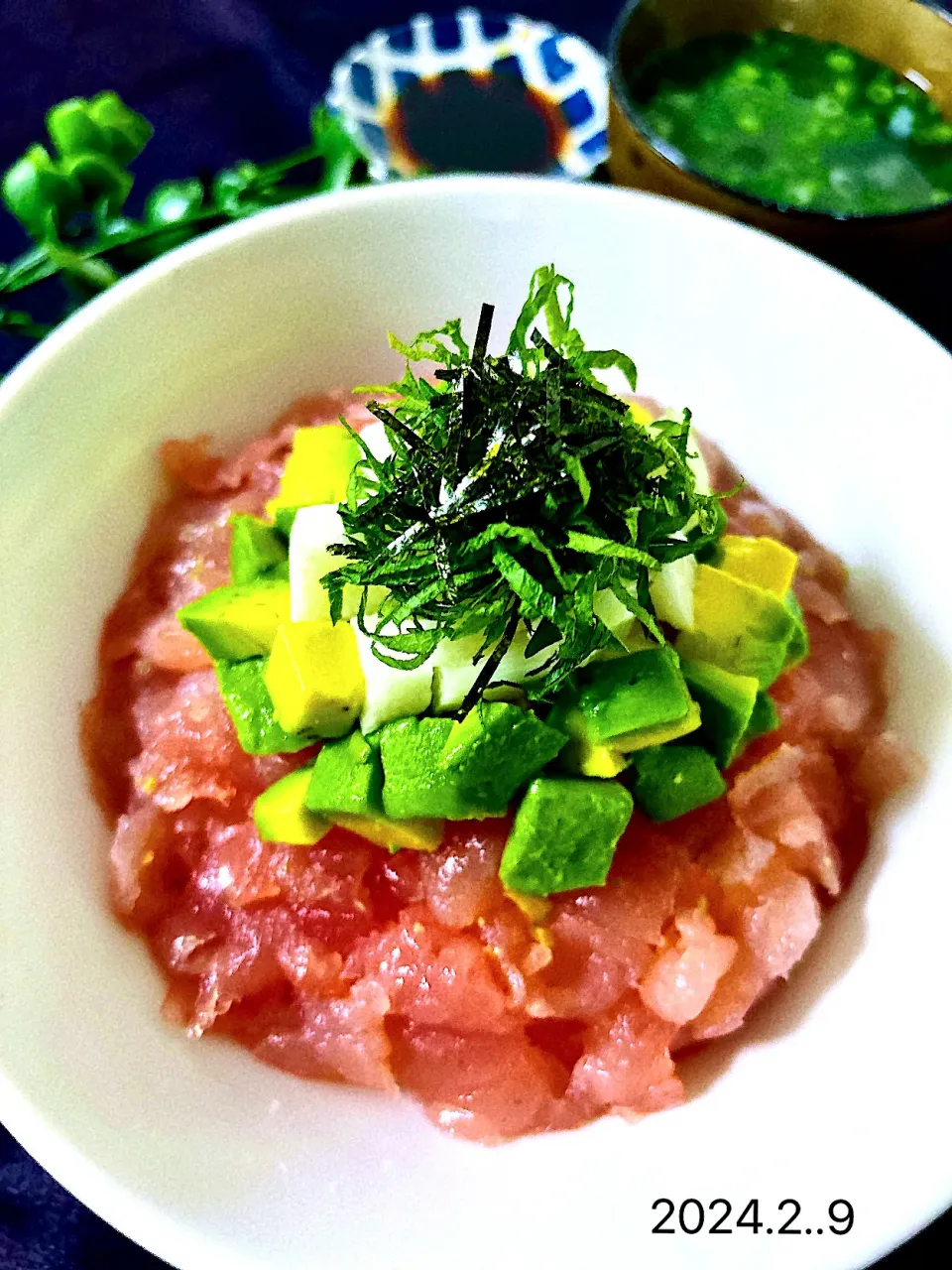 オーロラさんの料理 マグロのせせり丼|オーロラさん