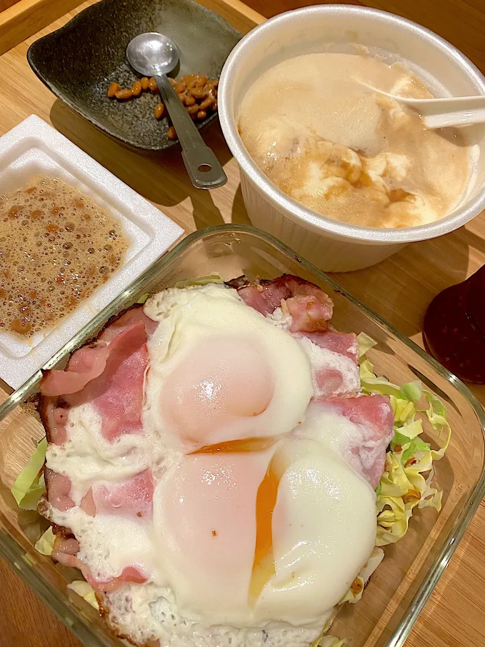 Snapdishの料理写真:残り物の夕飯|ATSUMIさん