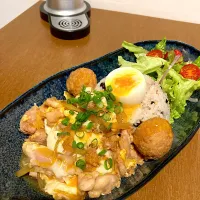 親子丼🐔🥚鳥つくね付き|taka. kitchenさん