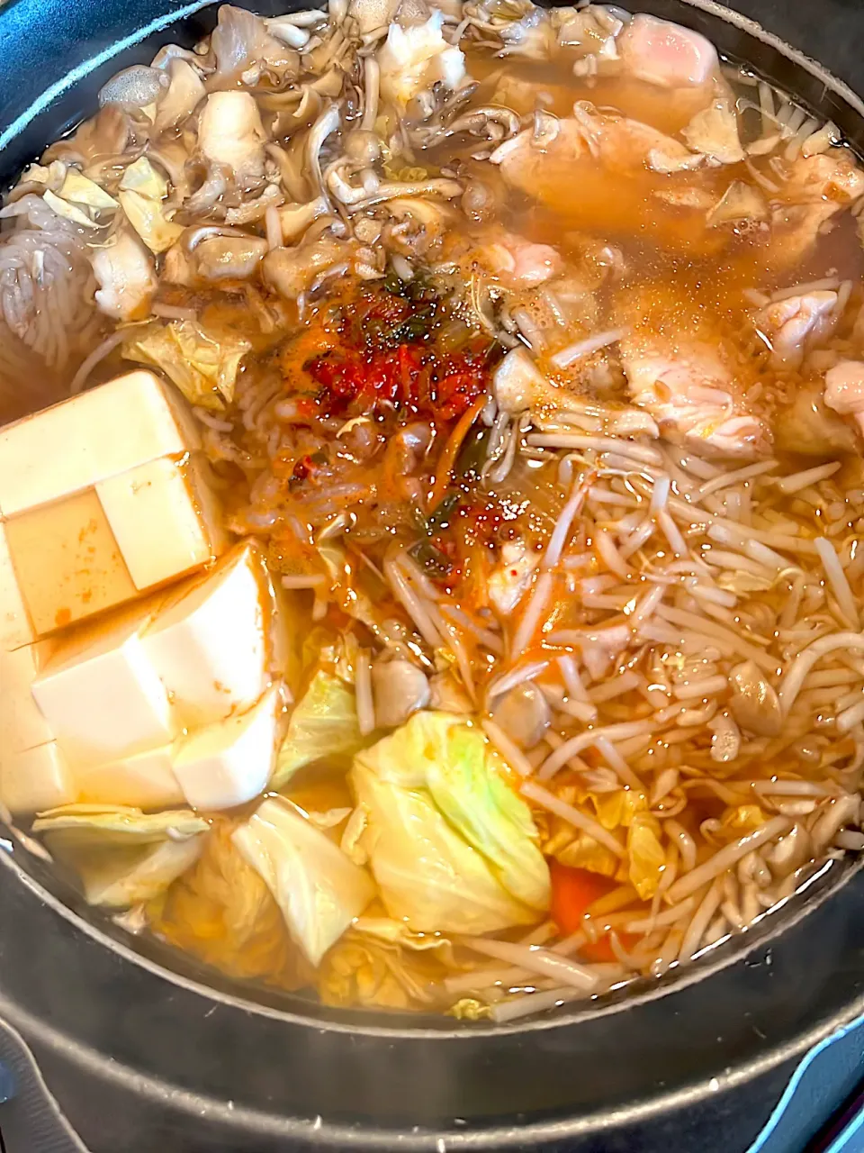 鶏胸肉のキムチ鍋|4jinoanataさん