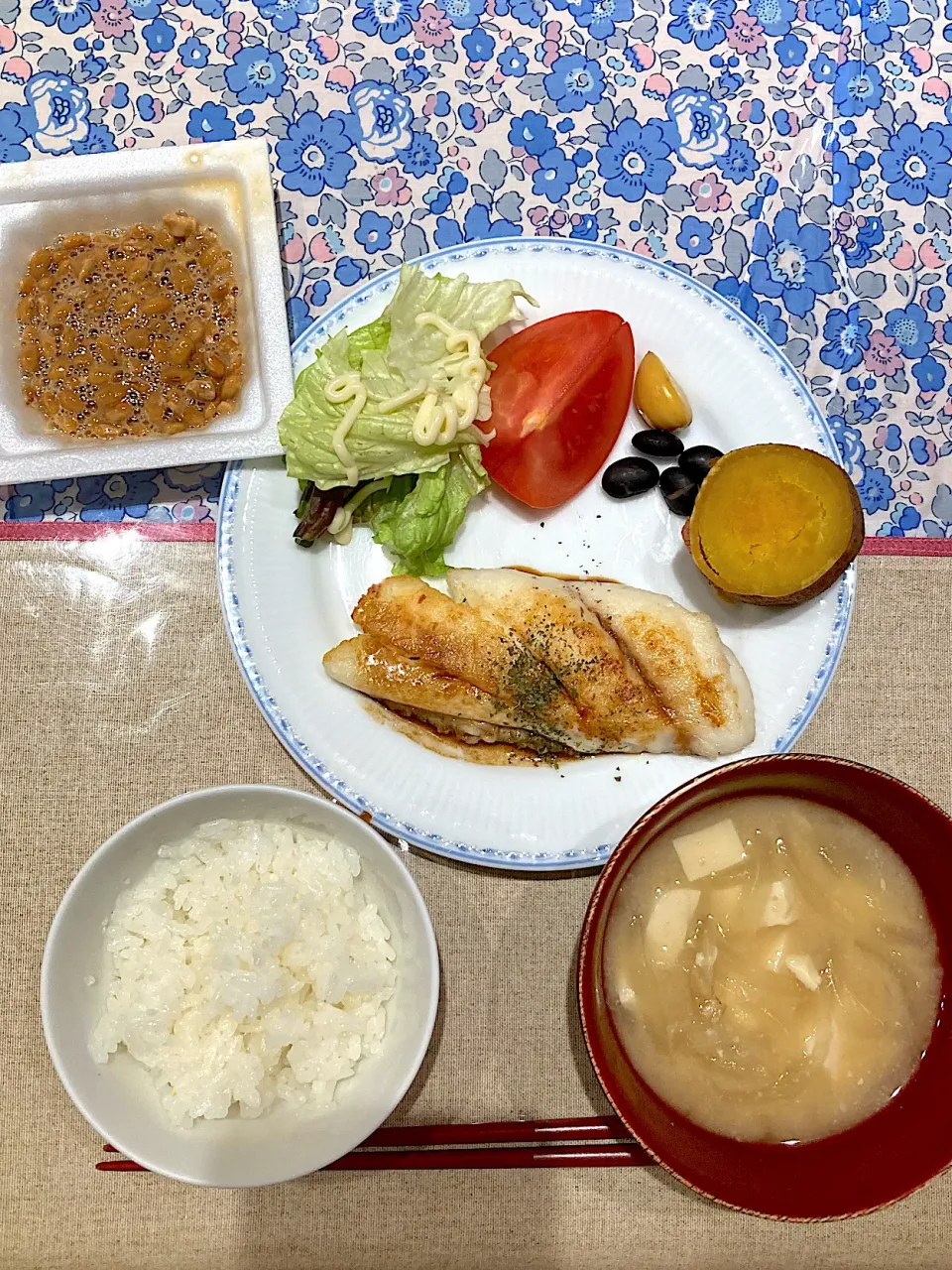 鯛のソテーと安納芋|おしゃべり献立さん