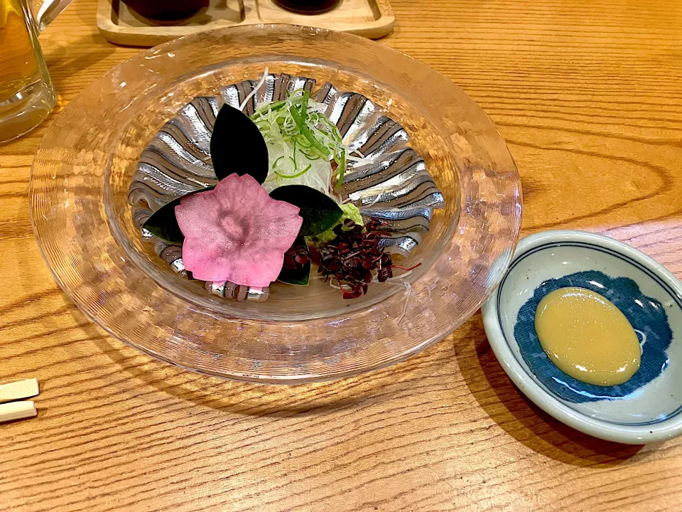 Snapdishの料理写真:きびなご刺身|しのぶさん