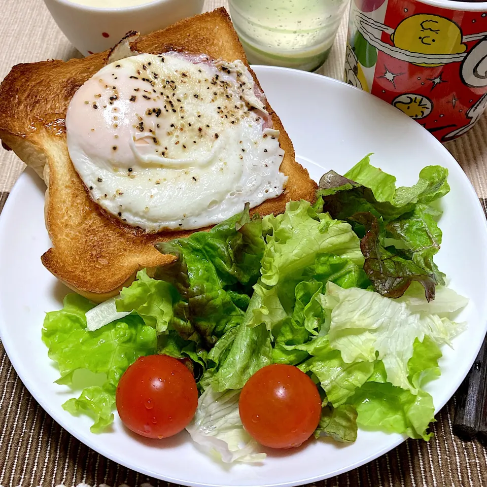 Snapdishの料理写真:目玉焼き🍳|akkoさん