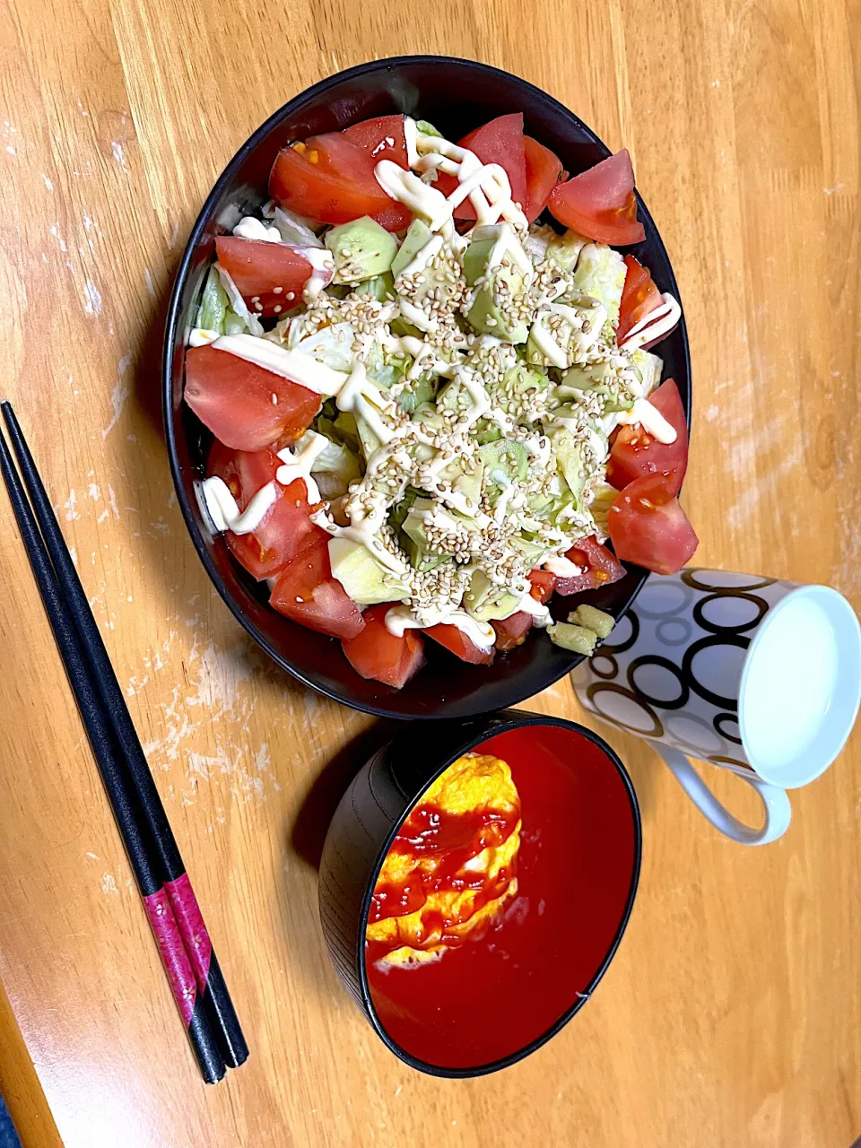 今日のお昼ごはん🍚|モモ&ハーブmama🐰🐹🐢🐠🦐❤️さん