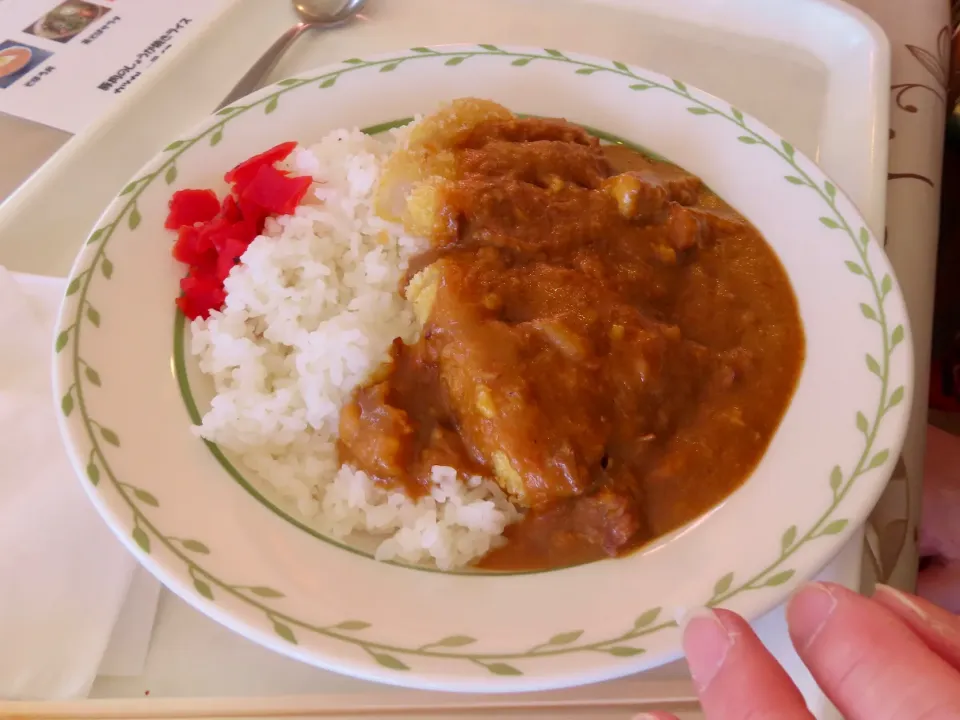 Snapdishの料理写真:ゲレンデ飯定番　カツカレー　妙高杉ノ原スキー場内サンアントンで|Takeshi  Nagakiさん