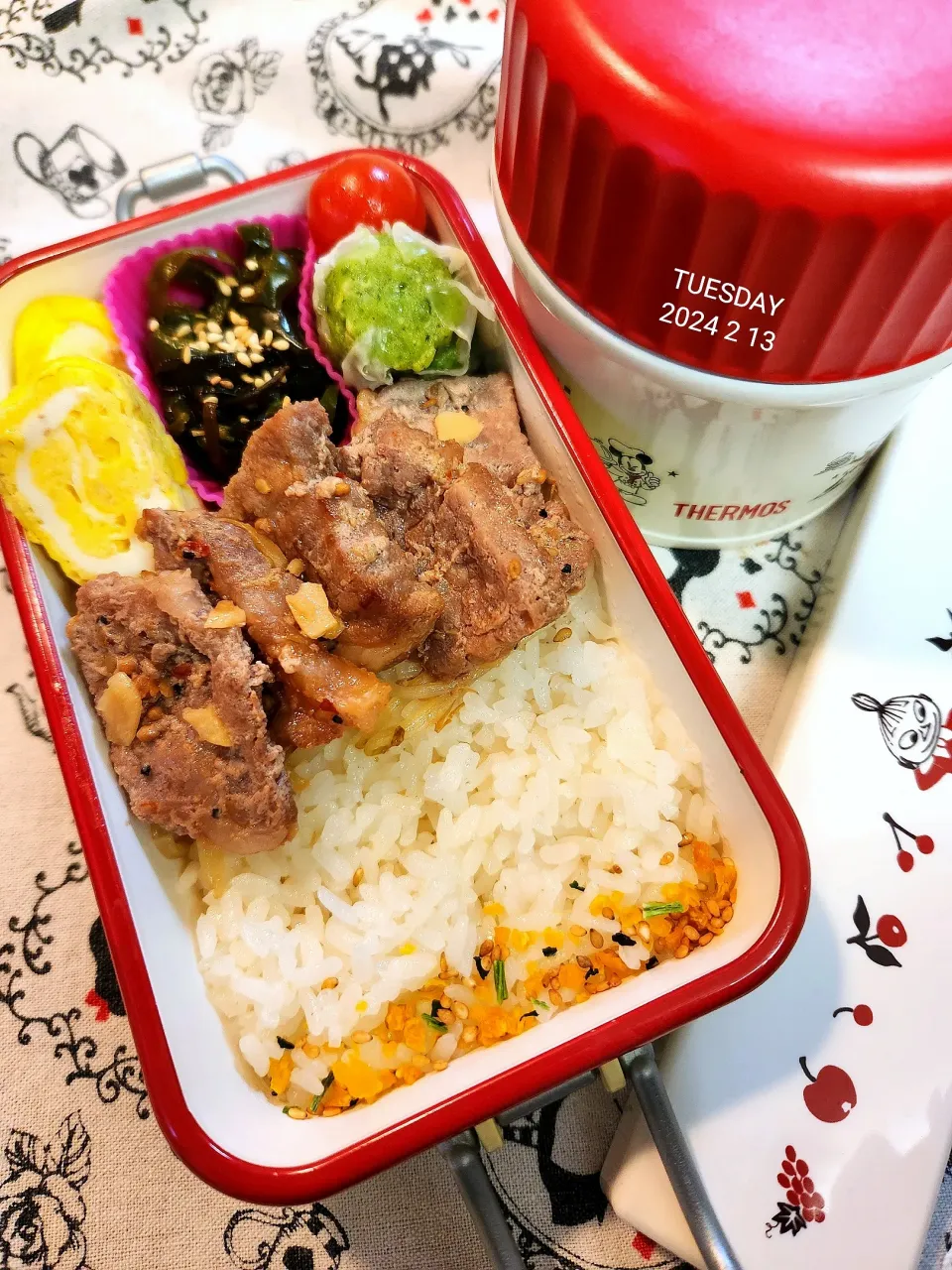 JK弁当１５５～オニオンステーキ（ポークですが）|かのりさん