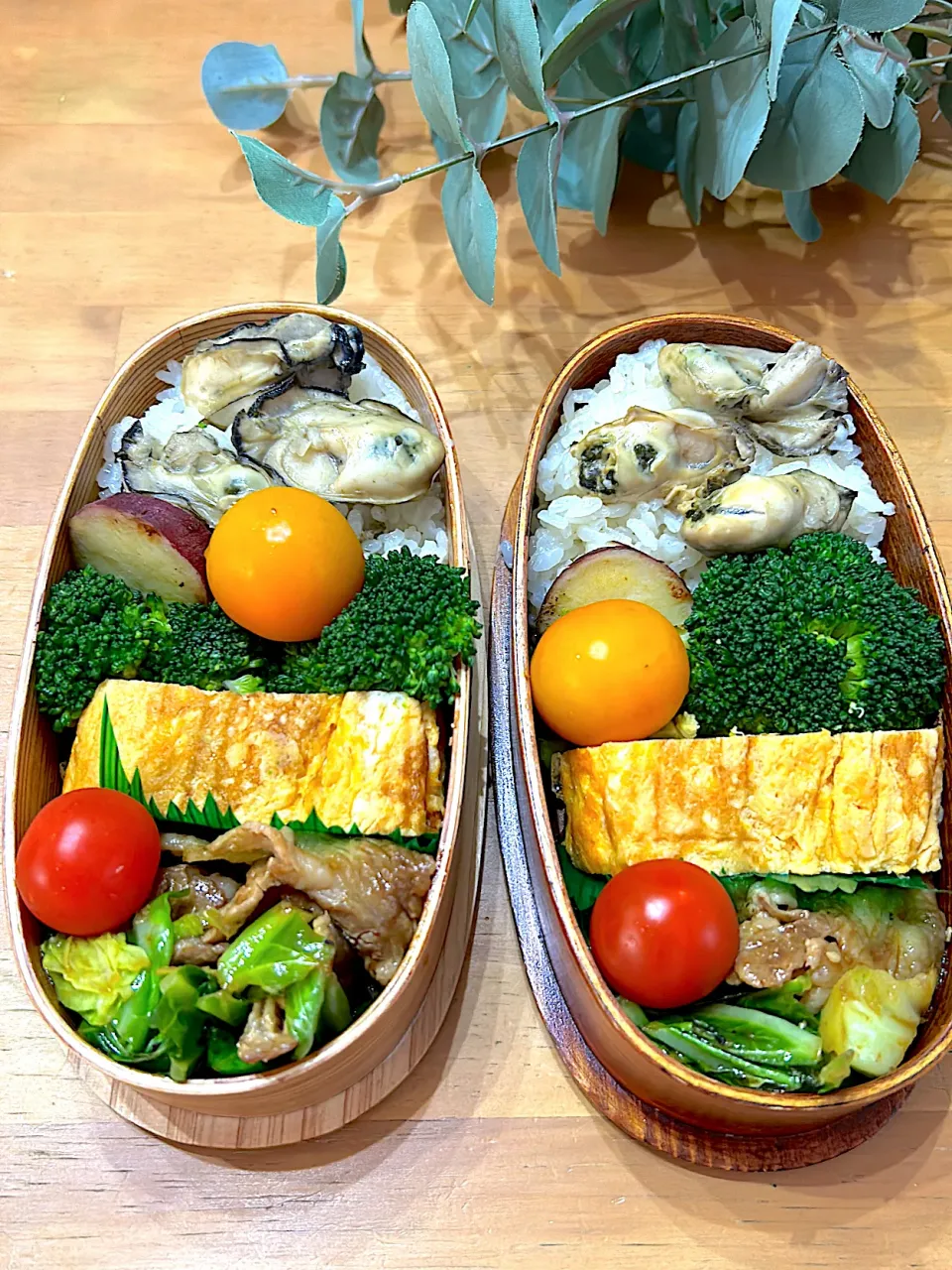 牡蠣ご飯のお弁当|Viamomさん