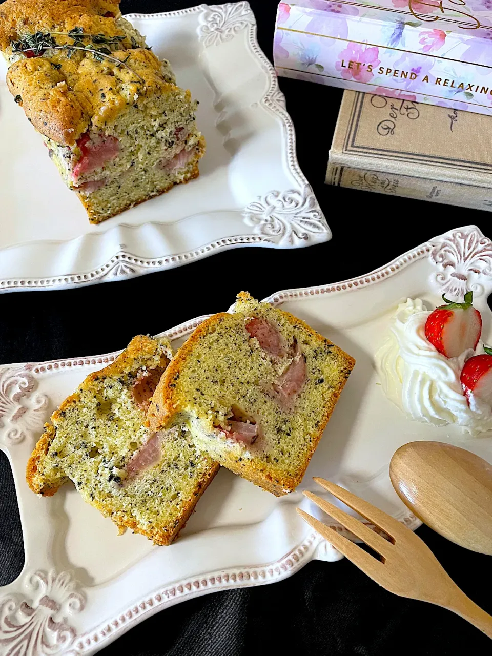 すと☺︎*☻さんの料理 いちごとアールグレイのパウンドケーキ|いっちゃんさん