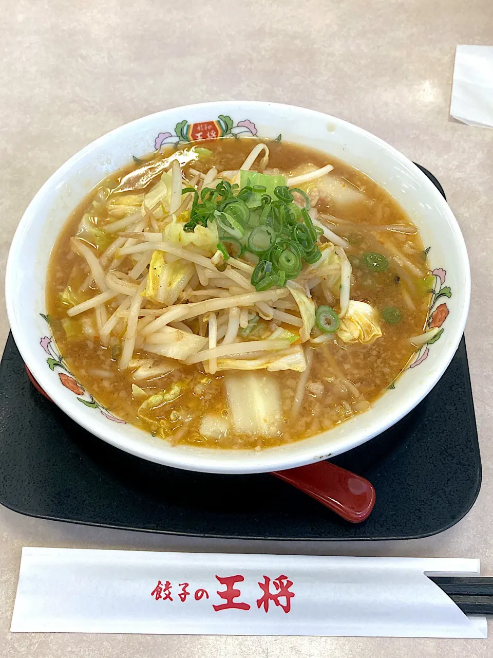 餃子の王将、野菜煮込みラーメン|ちぃさん