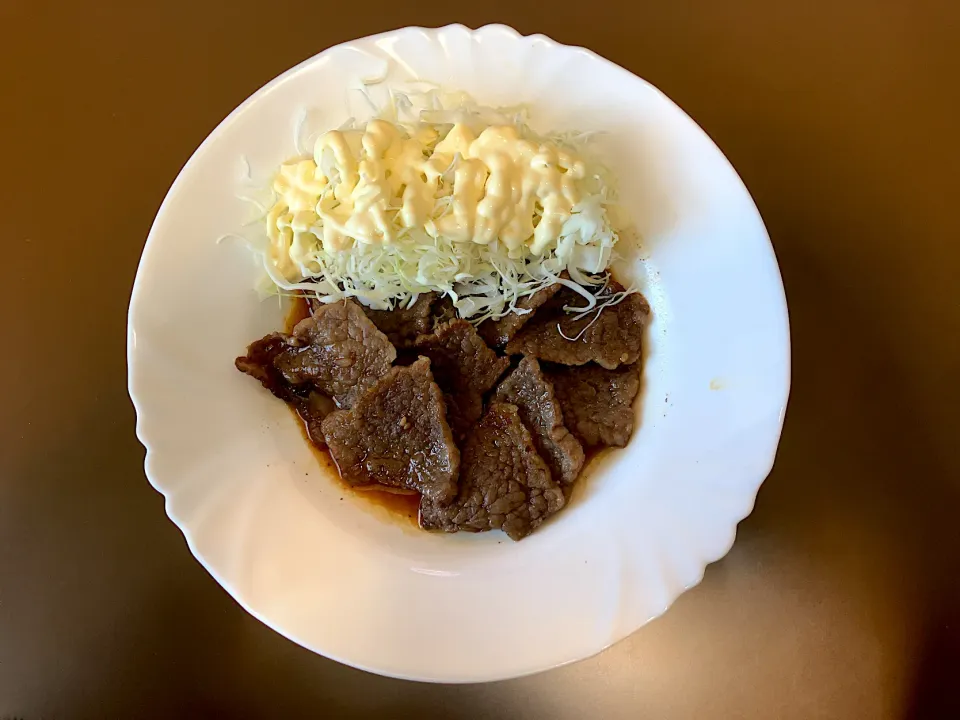 牛肉バラ焼肉|ばーさんさん