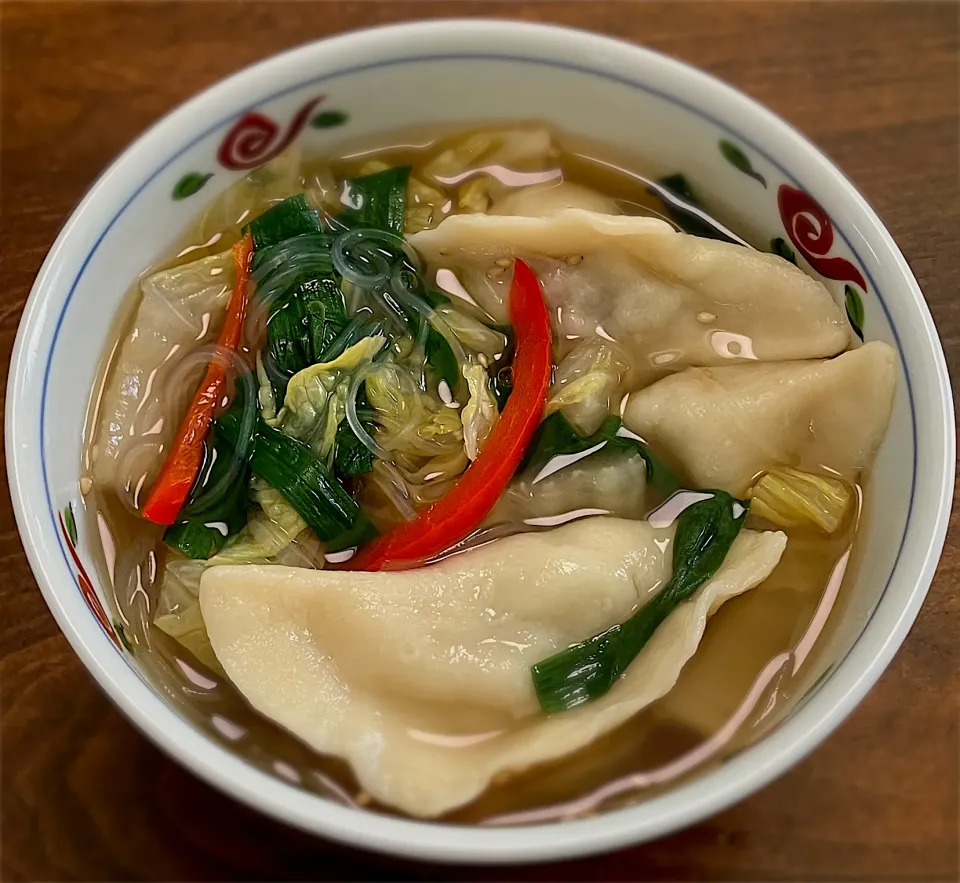 あったか水餃子のスープ|ななごさん