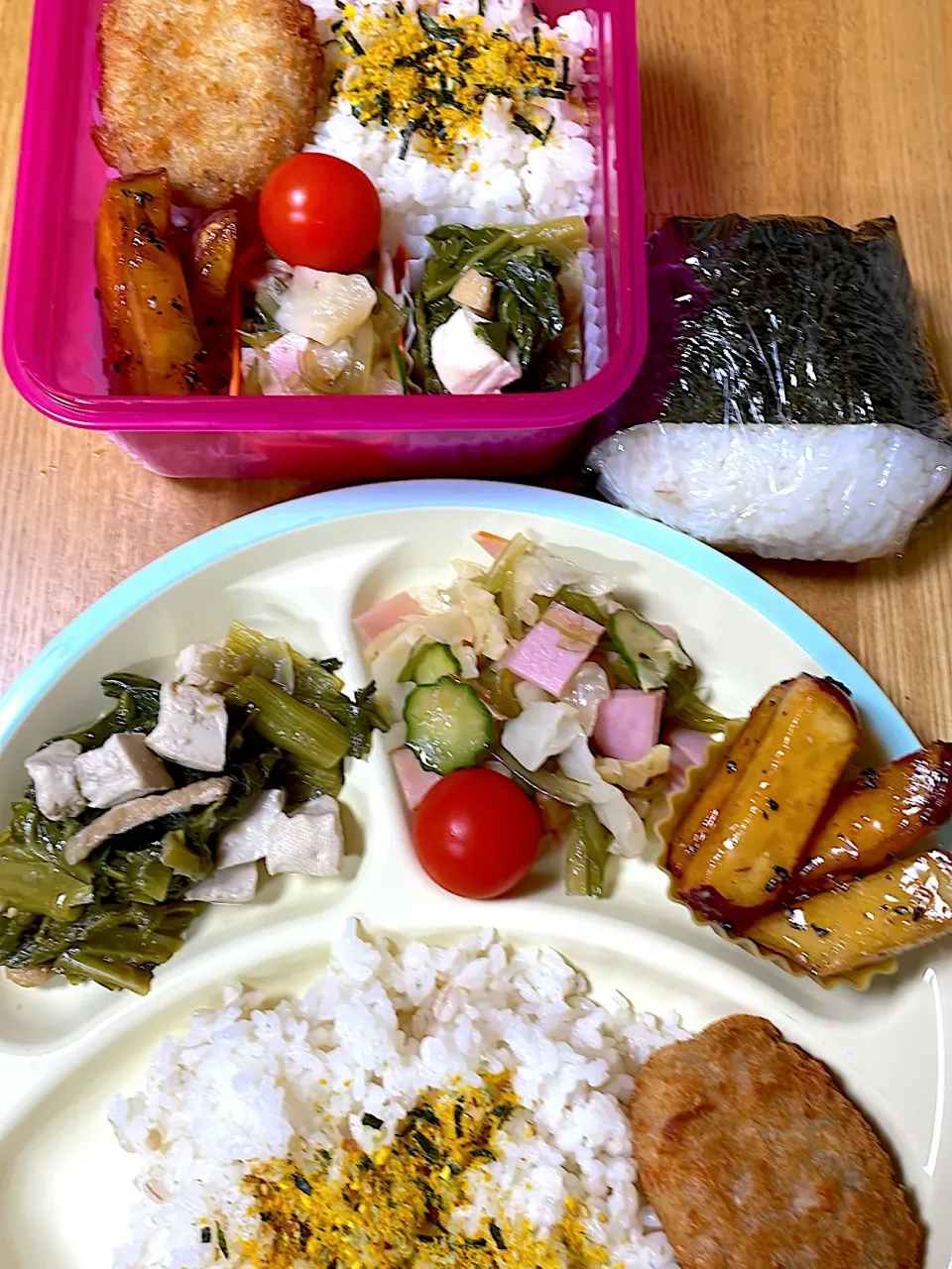 Snapdishの料理写真:男子弁当|じゅんじゅんさん